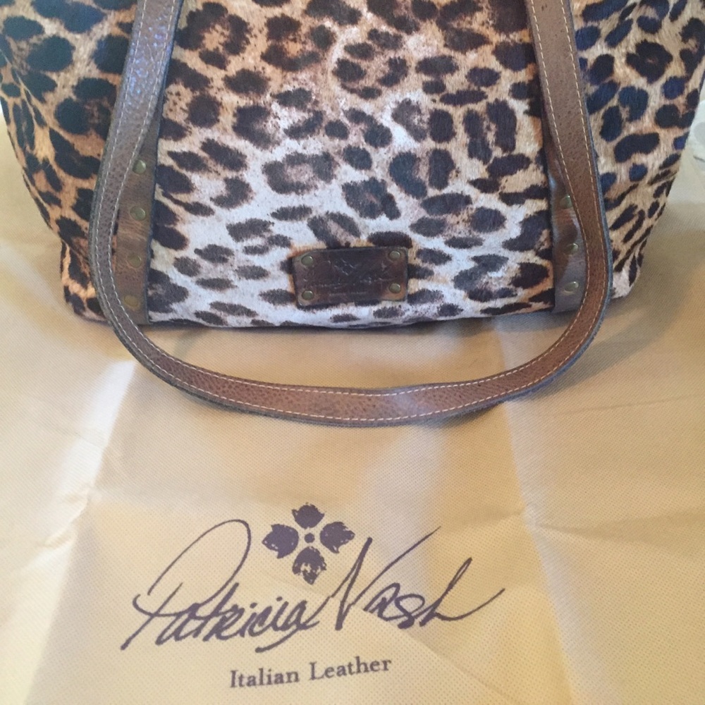 Patricia Nash Leopard Tote